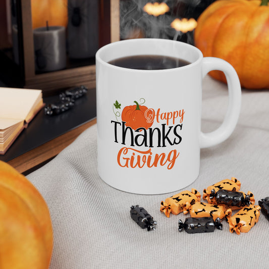 Thanksgiving | Ceramic Mug, (11oz, 15oz)